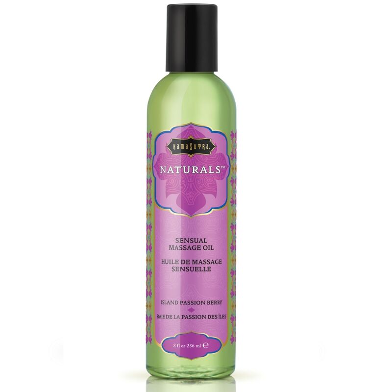 KAMASUTRA - ÓLEO DE MASSAGEM NATURAL PASSION BERRY 236 ML 1 KAMASUTRA - ÓLEO DE MASSAGEM NATURAL PASSION BERRY 236 ML
