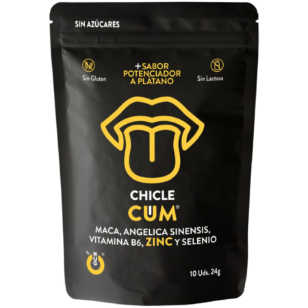 WUG SEX SENSE - CUM EJACULATION AUMENTA GOMA E sémen SABOR BANANA 10 UNIDADES