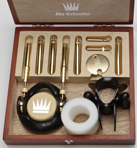 JES- EXTENDER - AUMENTO DO PÉNIS BANHADO A OURO