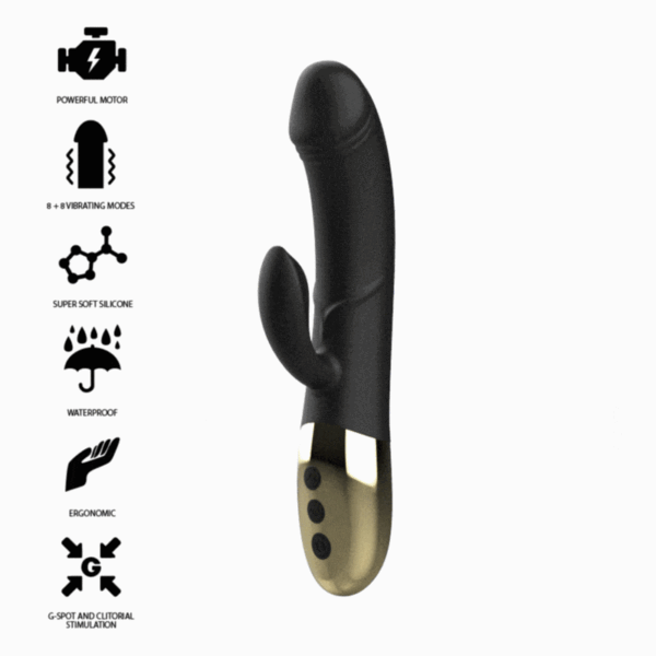 IBIZA - VIBRADOR anatómico PODEROSO COM COELHO