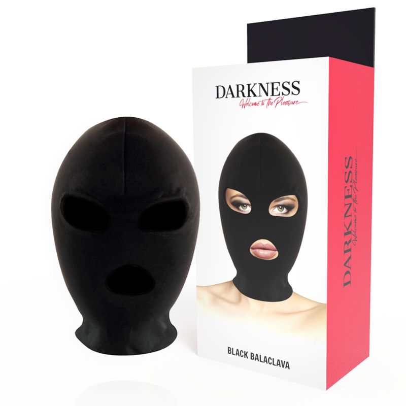 DARKNESS - MSCARA DE SUBMISSO DE BDSM BOCA E OLHOS PRETA 1 DARKNESS - MSCARA DE SUBMISSO DE BDSM BOCA E OLHOS PRETA