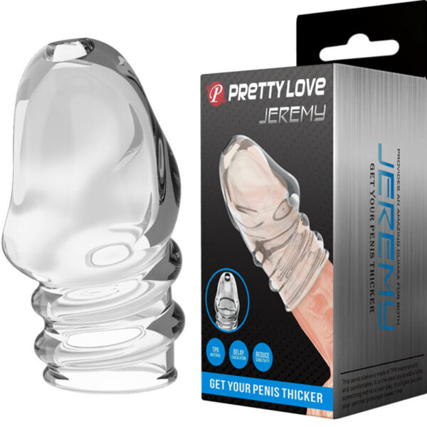 PRETTY LOVE - JEREMY PÉNIS TRANSPARENTE MAIS ESPESSO