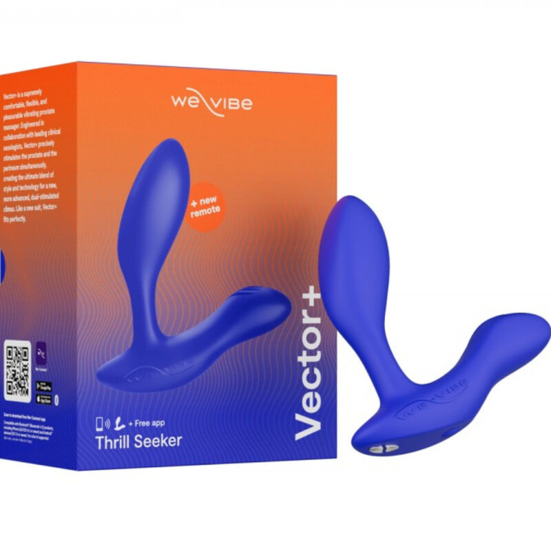 WE-VIBE - massajador DE PRÓSTATA VECTOR+ AZUL