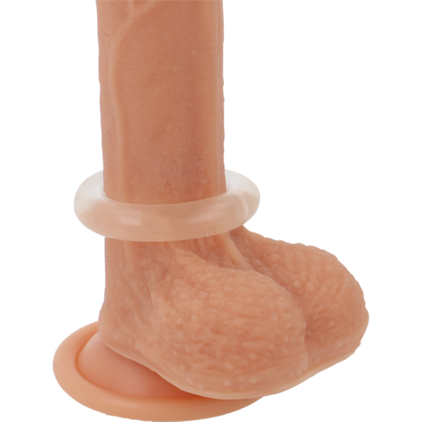 POWERING - ANEL PARA O PÉNIS SUPER FLEXÍVEL E RESISTENTE 4,5CM TRANSPARENTE