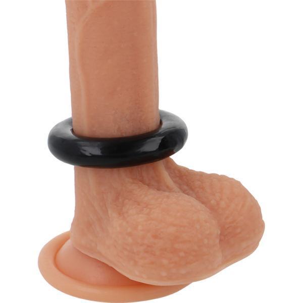 POWERING - ANEL PARA PÉNIS SUPER FLEXÍVEL E RESISTENTE 4,8CM PR05 PRETO
