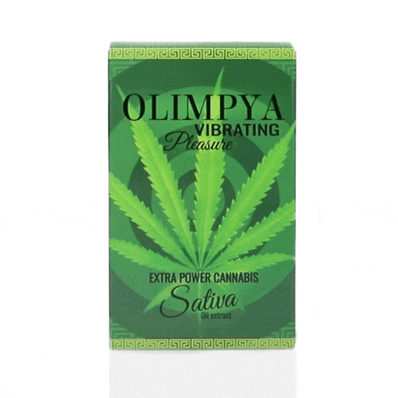 OLIMPYA - VIBRATING PLEASURE EXTRA SATIVA CANNABIS 1 OLIMPYA - VIBRATING PLEASURE EXTRA SATIVA CANNABIS