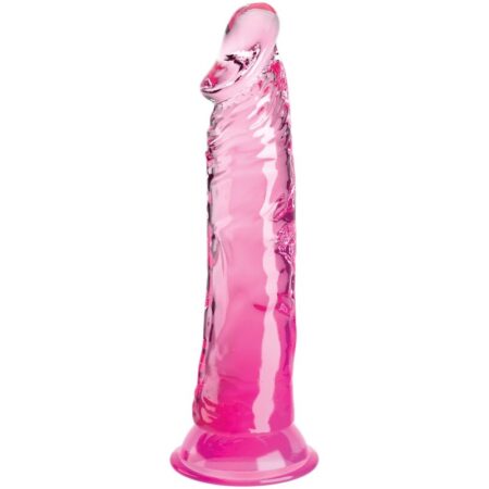 KING COCK - CLEAR PÉNIS REALÍSTICO 19.7 CM ROSA
