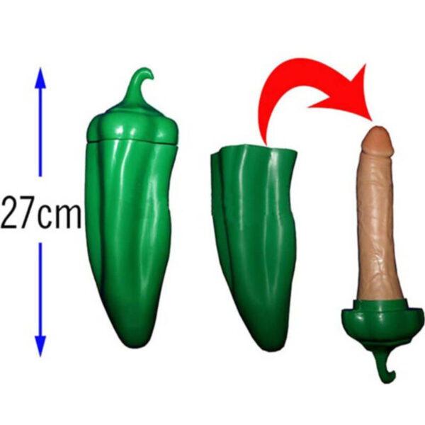 DIABLO PICANTE - PÉNIS PIMENTA VERDE