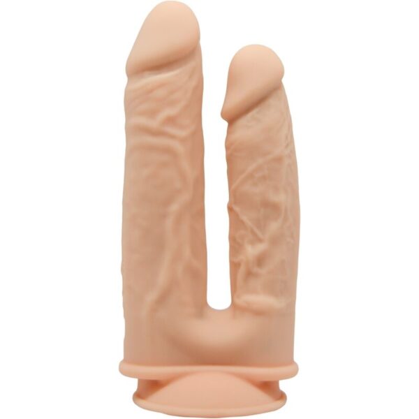 SILEXD - MODELO 1 PÉNIS REALISTA DUPLA PENETRACION PREMIUM SILEXPAN SILICONE 17.5 / 19.5 CM