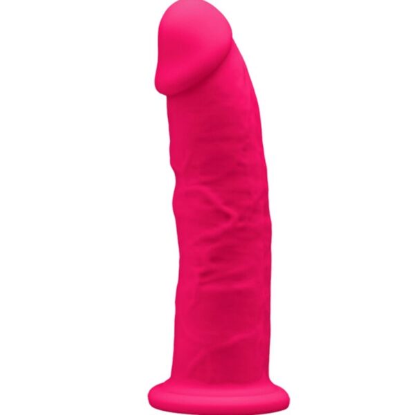 SILEXD - MODELO 2 PÉNIS REALÍSTICO PREMIUM SILEXPAN SILICONE FÚCSIA 15 CM