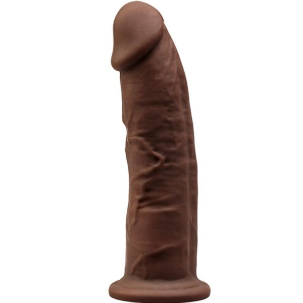 SILEXD - MODELO 2 PÉNIS REALÍSTICO PREMIUM SILEXPAN SILICONE Castanho 15 CM