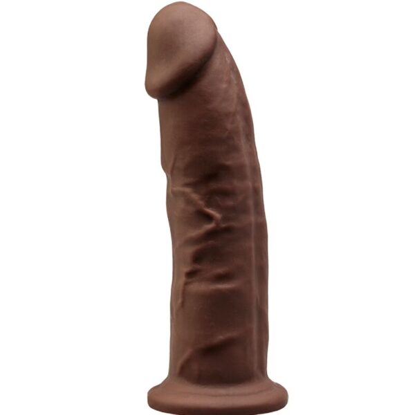 SILEXD - MODELO 2 PÉNIS REALÍSTICO PREMIUM SILEXPAN SILICONE Castanho 23 CM