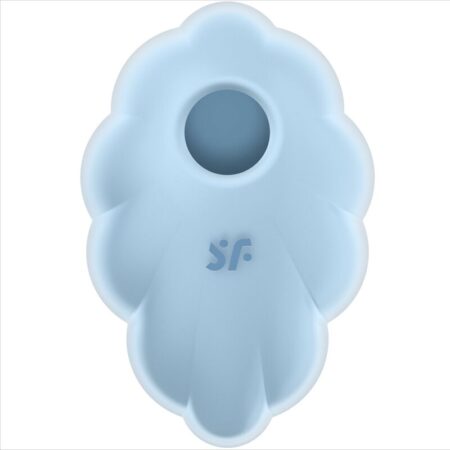 SATISFYER - VIBRADOR DE PULSO DE AR AZUL CLOUND DANCER