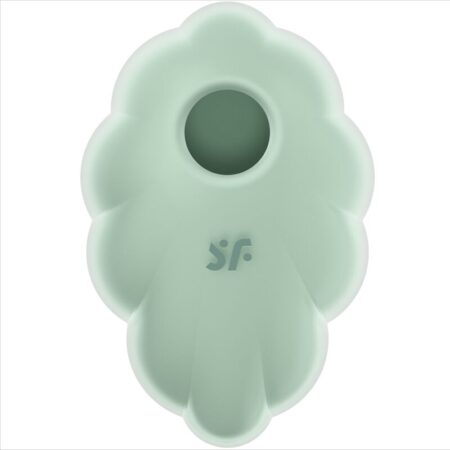SATISFYER - VIBRADOR DE PULSO DE AR VERDE CLOUND DANCER
