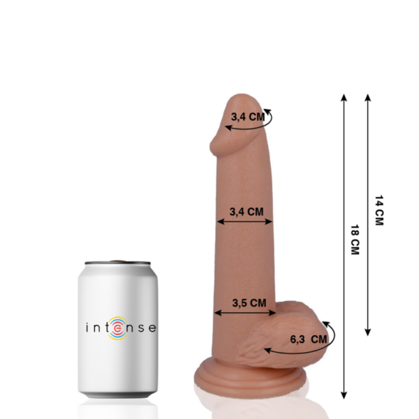 MR INTENSE - 10 REALISTIC PENIS 18 -O- 3.4cm