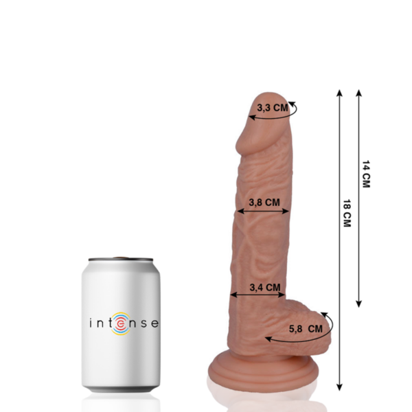 MR INTENSE - 11 REALISTIC PENIS 18 -O- 3.8cm