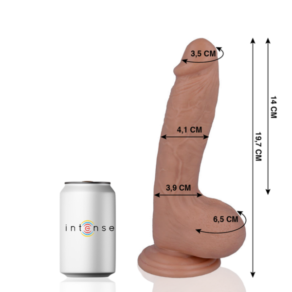 MR INTENSE - 17 PÉNIS REALÍSTICO 19.7 -O- 3.1CM