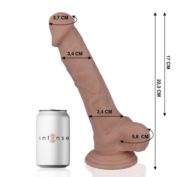 MR INTENSE - 28 REALISTIC PENIS 22.3 -OU- 3.4CM