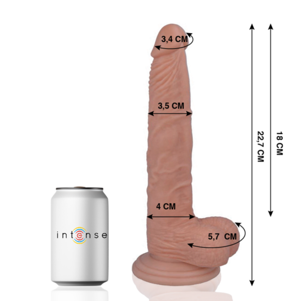 MR INTENSE - 29 REALISTIC PENIS 22,7 -OU- 3,5 CM