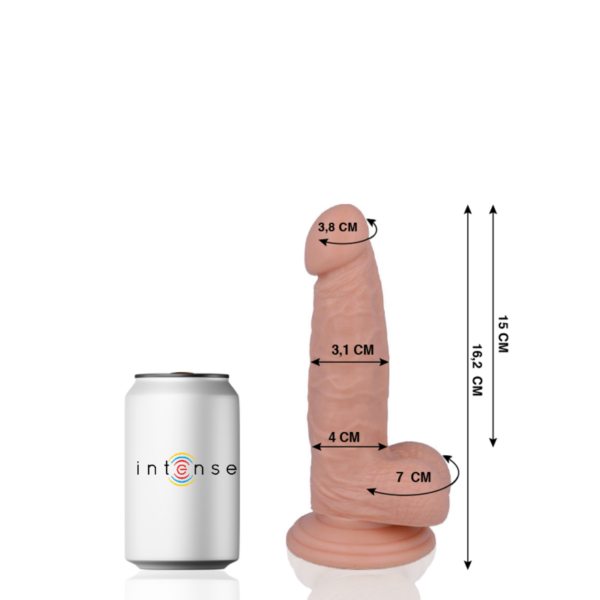 MR INTENSE - 4 REALISTIC PENIS 16.2 -OU- 3.1cm