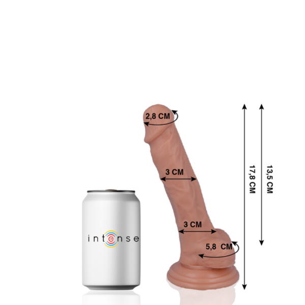MR INTENSE - 9 REALISTIC PENIS 17.8 -OU- 3CM