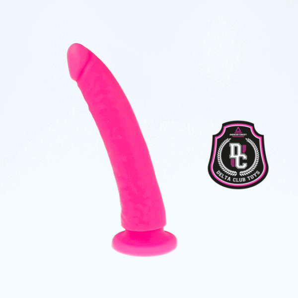 DELTA CLUB - TOYS DILDO MÉDICO ROSA SILICONE 17 X 3 CM