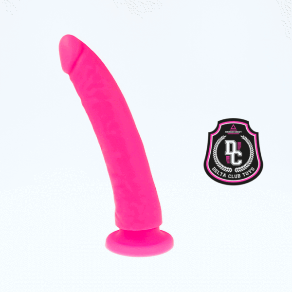 DELTA CLUB -TOYS DILDO MÉDICO ROSA SILICONE 20 X 4 CM