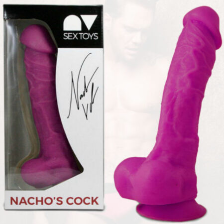NACHO VIDAL - REPLICA DO PÉNIS NACHO VIDAL 24CM ROSA