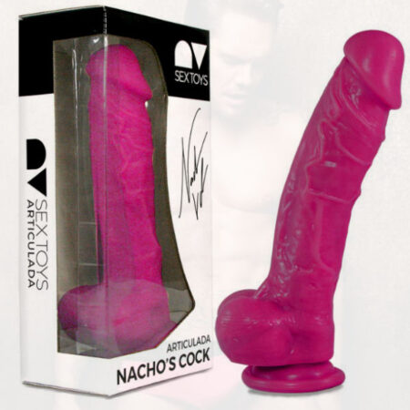 NACHO VIDAL - NACHO VIDAL PÉNIS ARTICULADO PLICA 24CM ROSA