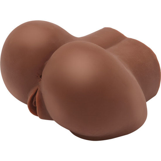 ACT - MASTURBADOR REALÍSTICO BIG ASS COM VIBRADOR Castanho