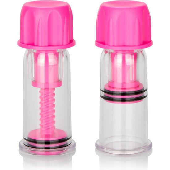 CALIFORNIA EXOTICS - VACUUM TWIST SUCKERS ROSA 1 CALIFORNIA EXOTICS - VACUUM TWIST SUCKERS ROSA